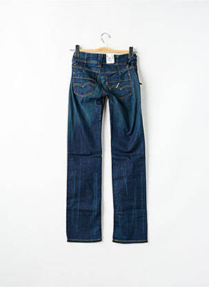 Jeans coupe droite stretch taille basse bleu LEVI'S femme