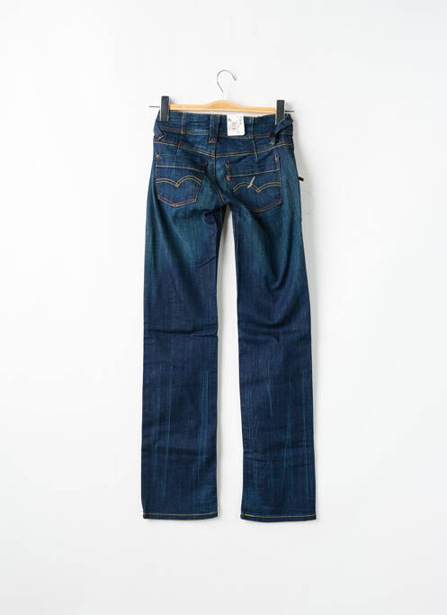 Jeans coupe droite bleu LEVIS pour femme