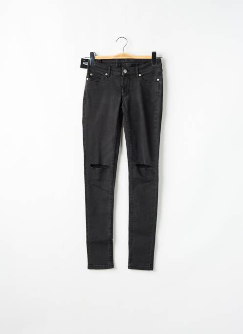 Jeans coupe droite noir CHEAP MONDAY pour femme