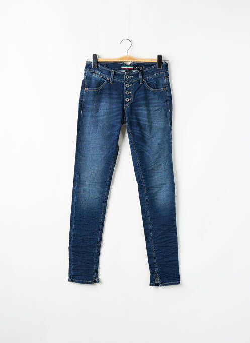 Jeans coupe slim bleu PLEASE pour femme