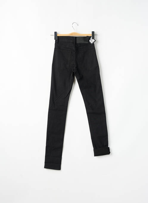 Jeans coupe slim noir CHEAP MONDAY pour femme