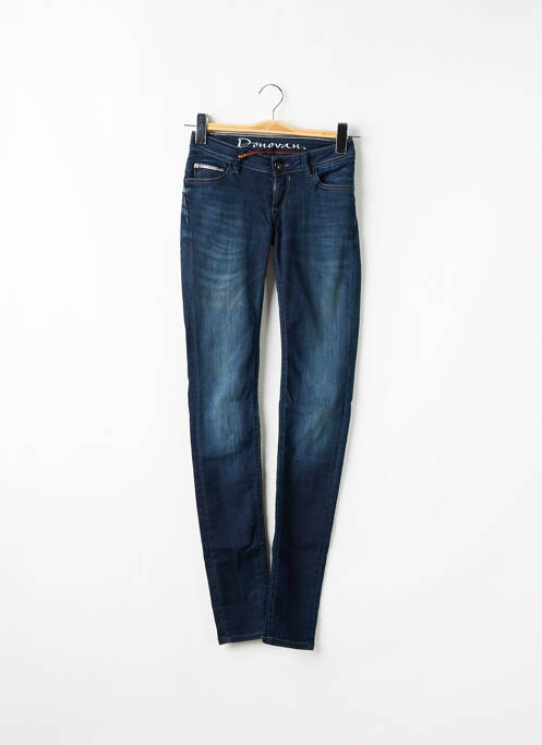 Jeans skinny bleu DONOVAN pour femme