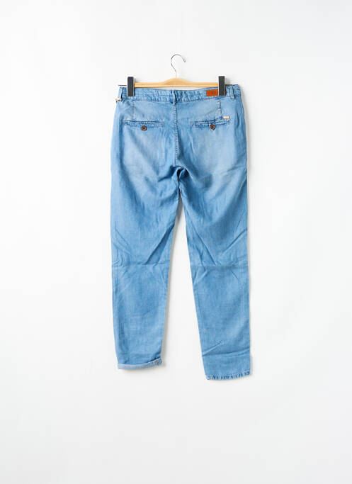 Pantalon chino bleu REIKO pour femme