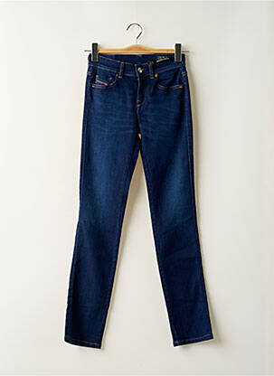 Jeans coupe slim poches bleu DIESEL femme