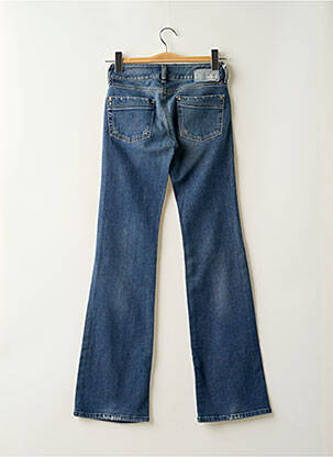 Jeans coupe droite poches bleu DIESEL femme