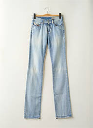Jeans coupe slim poches bleu DIESEL femme