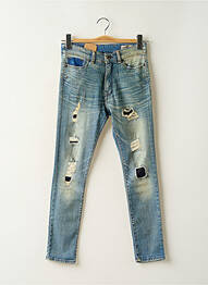 Jeans coupe slim poches bleu KAPORAL femme
