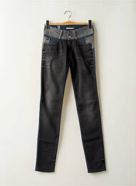 Jeans coupe slim poches bleu LE TEMPS DES CERISES femme