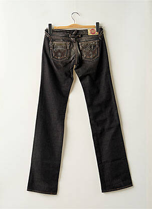 Jeans coupe droite poches gris LE TEMPS DES CERISES femme