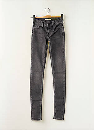 Jeans coupe slim poches gris LEVIS femme