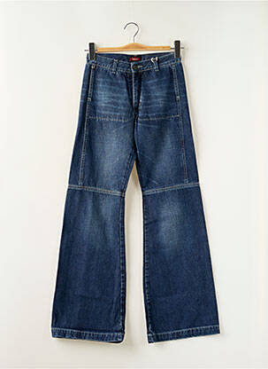 Jean coupe flare poches bleu RWD femme