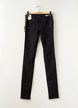 Jeans coupe slim poches noir MP COMPANY femme