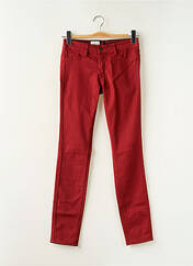 Pantalon slim rouge MELTIN'POT pour femme seconde vue