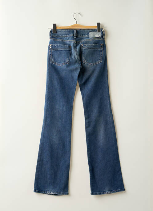 Jeans coupe droite poches bleu DIESEL femme