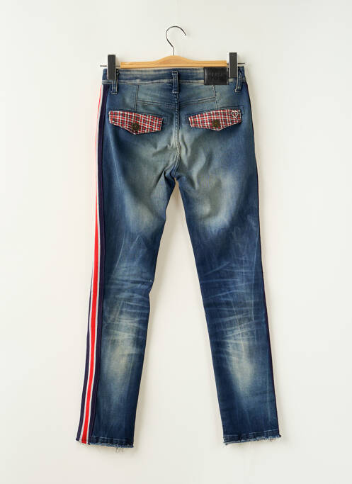 Jeans coupe slim bleu PLEASE pour femme