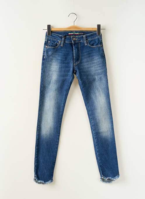 Jeans coupe slim bleu PLEASE pour femme