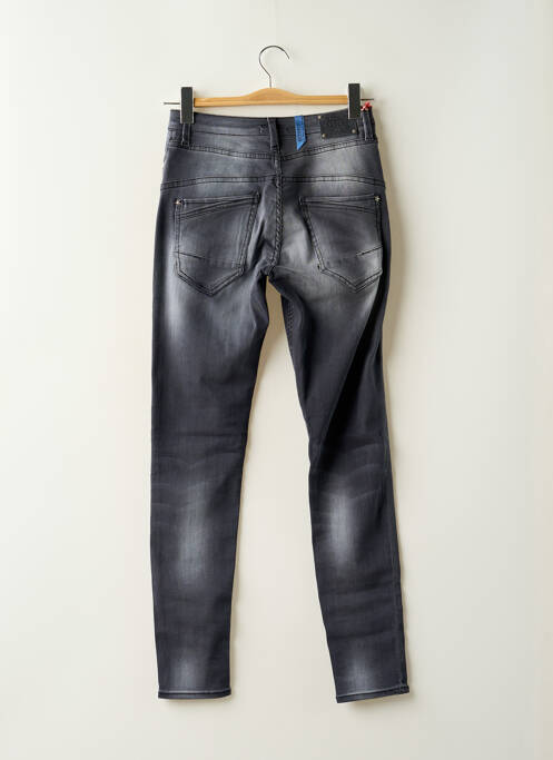 Jeans coupe slim gris LE TEMPS DES CERISES femme