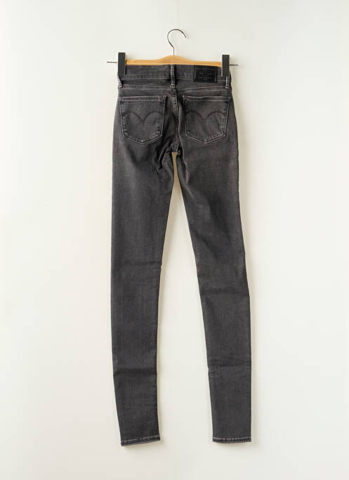 Jeans coupe slim gris LEVIS pour femme