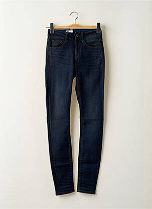 Jeans skinny tissage brut taille normale bleu G STAR femme