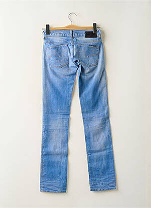 Jeans coupe droite stretch taille basse bleu G STAR femme