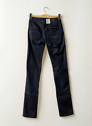 Jeans coupe droite stretch taille basse bleu G STAR femme