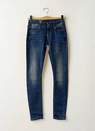 Jeans skinny stretch taille basse bleu G STAR femme