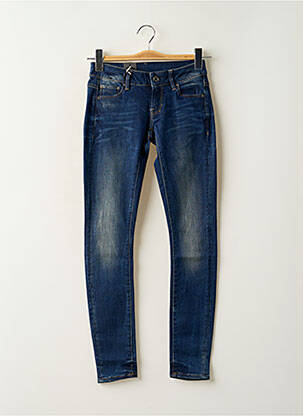 Jeans skinny stretch taille basse bleu G STAR femme