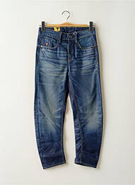 Jeans coupe droite stretch taille normale bleu G STAR homme