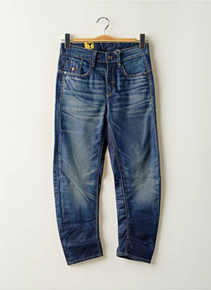 Jeans coupe droite stretch taille normale bleu G STAR homme