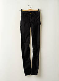 Jeans skinny stretch taille basse noir SCHOOL RAG femme