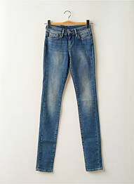 Jeans coupe slim taille basse taille basse bleu SCHOOL RAG femme