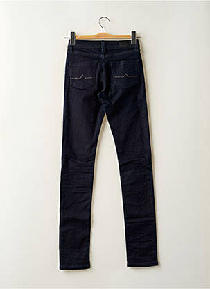 Jeans coupe slim tissage brut taille haute bleu DN.SIXTY SEVEN femme
