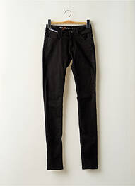 Jeans skinny stretch taille basse noir DONOVAN femme