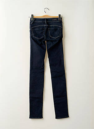Jeans coupe slim taille basse taille basse bleu TEDDY SMITH femme