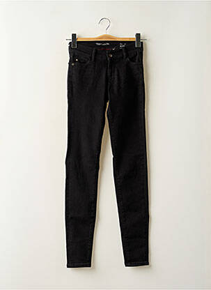Jeans skinny taille basse taille basse noir TEDDY SMITH femme