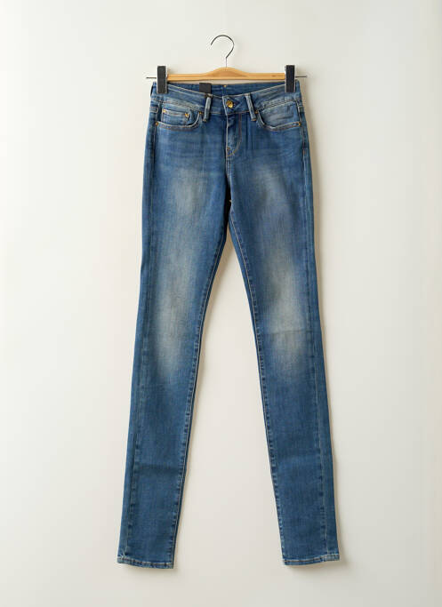 Jeans coupe slim taille basse taille basse bleu SCHOOL RAG femme