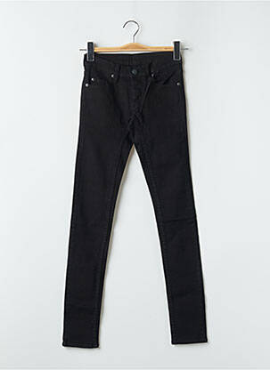 Jeans skinny taille normale taille normale noir CHEAP MONDAY femme