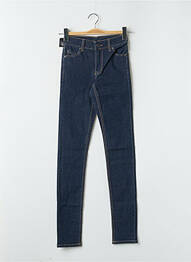 Jeans coupe slim poches taille haute bleu CHEAP MONDAY femme