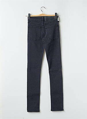 Jeans coupe slim stretch taille haute noir CHEAP MONDAY femme
