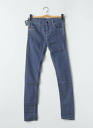 Jeans coupe slim stretch taille normale bleu CHEAP MONDAY femme