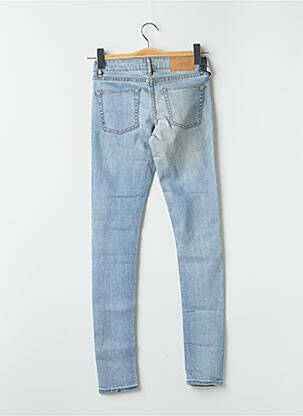 Jeans coupe slim stretch bleu CHEAP MONDAY femme