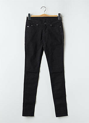 Jeans coupe slim taille basse taille basse noir CHEAP MONDAY femme