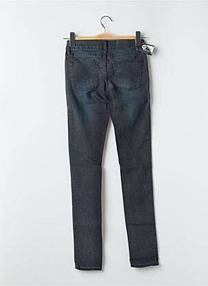 Jeans coupe slim stretch taille basse bleu CHEAP MONDAY femme