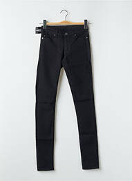 Jeans skinny taille normale taille normale noir CHEAP MONDAY femme