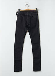 Jeans coupe slim taille basse taille basse noir CHEAP MONDAY femme