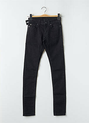 Jeans coupe slim taille basse taille basse noir CHEAP MONDAY femme