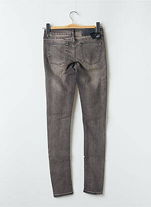 Jeans coupe slim stretch taille normale gris CHEAP MONDAY femme