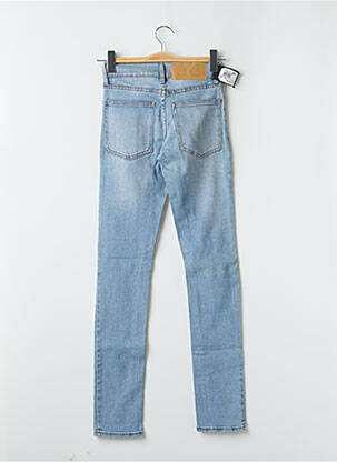 Jeans coupe slim stretch taille haute bleu CHEAP MONDAY femme