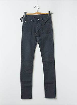 Jeans coupe slim stretch taille normale noir CHEAP MONDAY femme