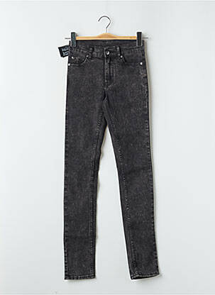 Jeans skinny taille haute taille haute noir CHEAP MONDAY femme